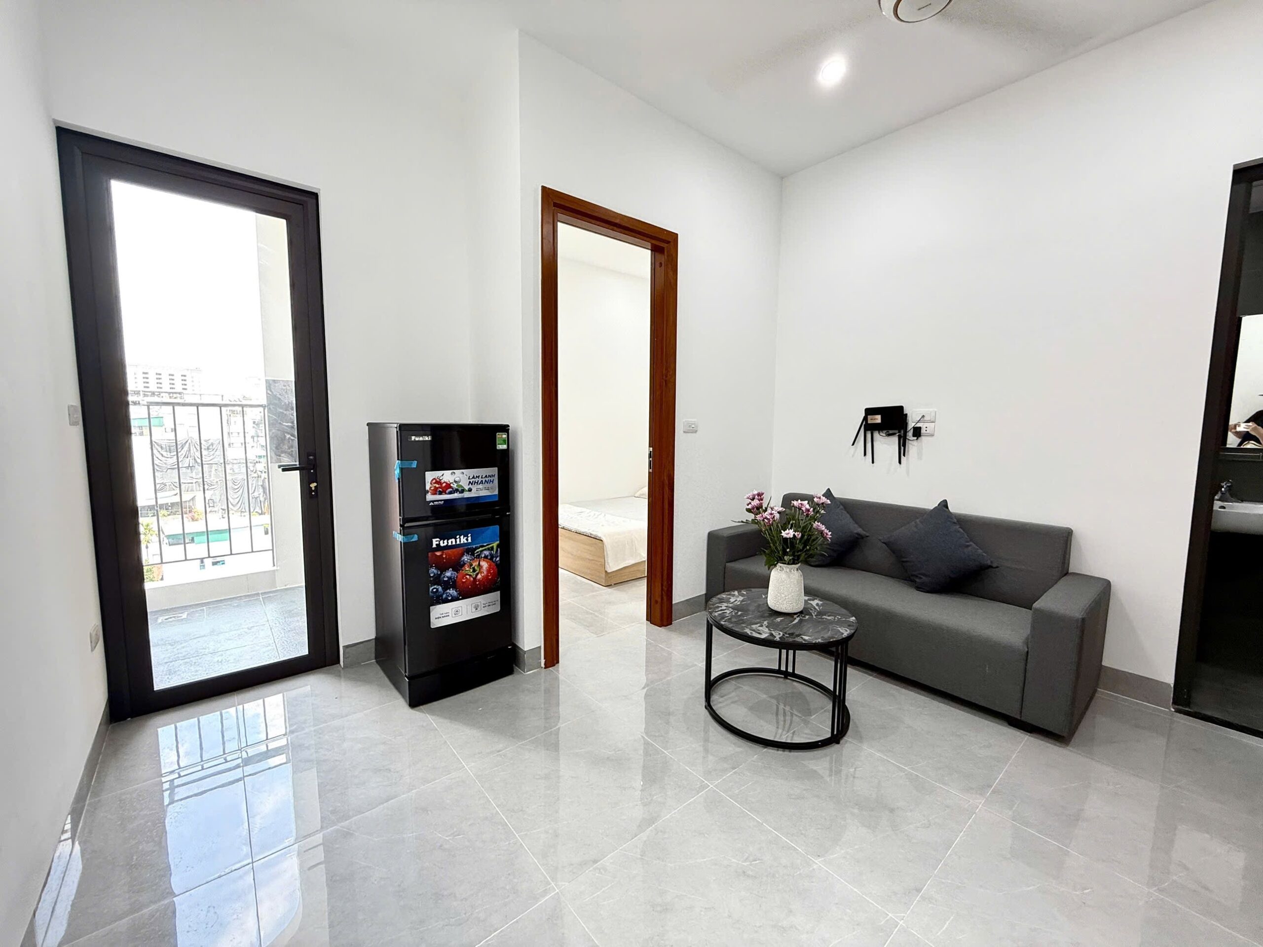 Căn hộ studio 30m² cho thuê tại Ngõ 136 Triều Khúc – Full nội thất, thang máy, gần ĐH Hà Nội