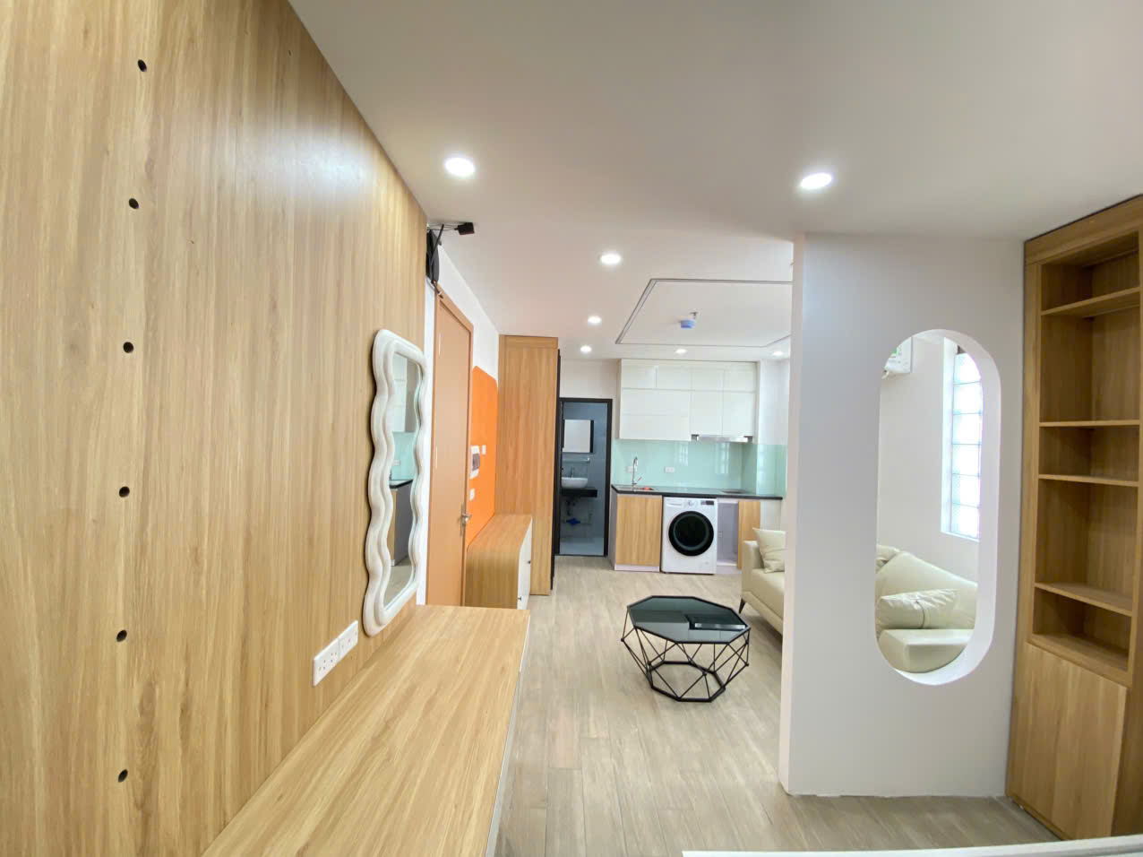 Căn hộ 1 phòng ngủ 30m² cho thuê tại Ngõ 402 Mỹ Đình – Full nội thất, thang máy, gần bến xe Mỹ Đình