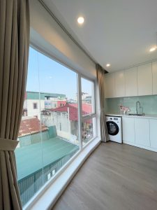 Căn hộ 1 phòng ngủ Đê La Thành 27m² cho thuê – Full nội thất, thang máy, gần Văn Miếu