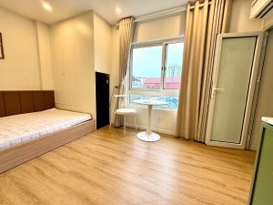 Căn hộ studio Tây Sơn 20m² cho thuê – Full nội thất, thang máy, gần ĐH Công Đoàn