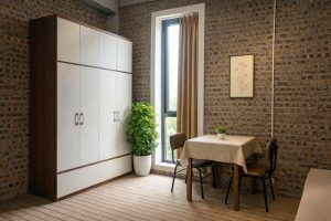 Căn hộ studio Louis Tân Mai 30m² cho thuê – Full nội thất, ô tô đỗ cửa, khu đô thị cao cấp